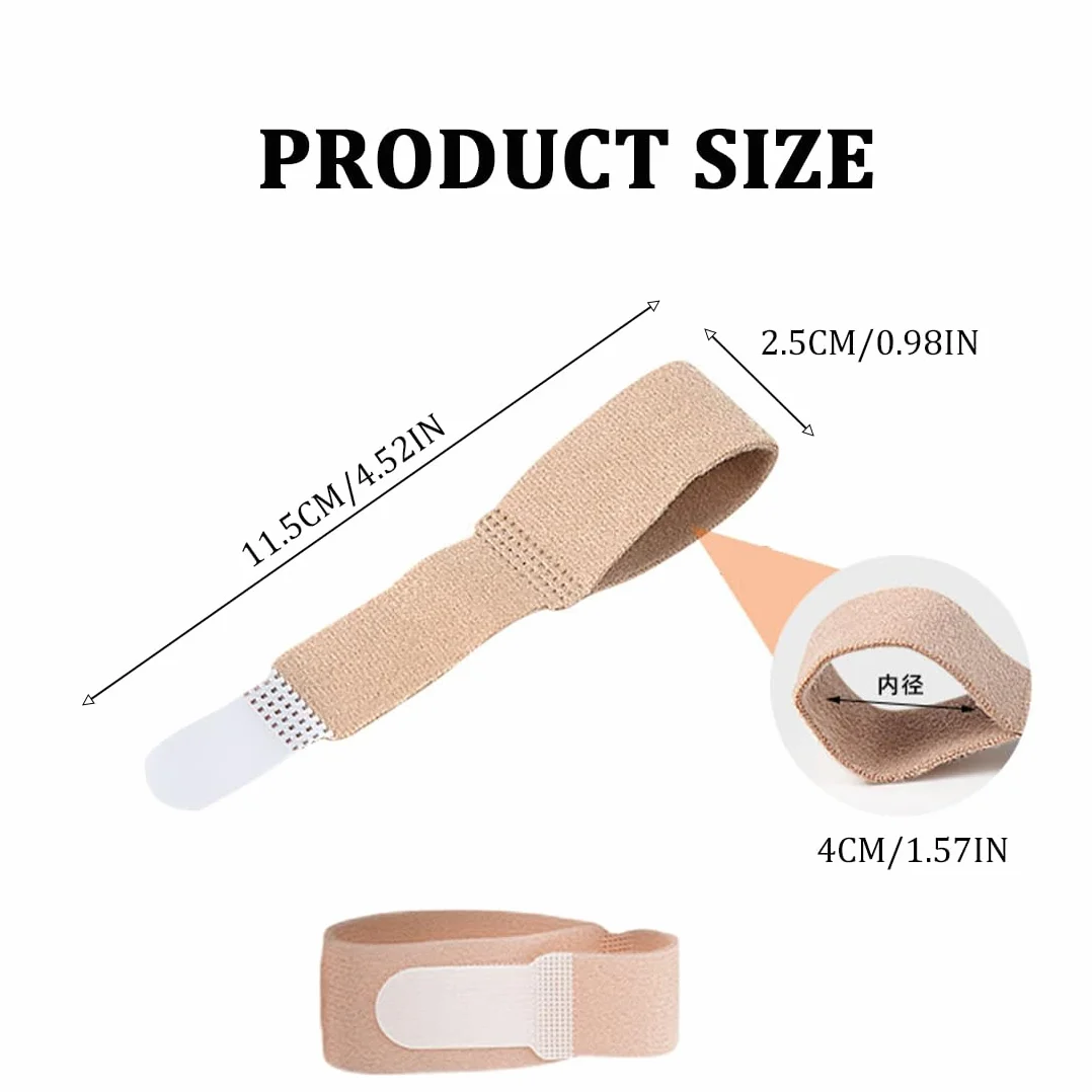 Protezioni per Dita in Tessuto Raddrizza Dita dei Piedi Stecche per Dita Rotte Distorsioni Gonfie