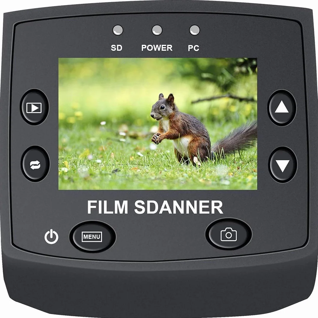 DIGITNOW! Film Scanner 35mm 135 Negativi Diapositive 3600DPI 2.4" LCD Convertitore Digitale JPEG