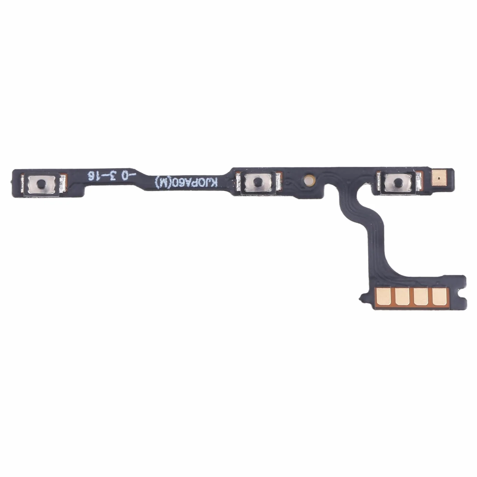 Ricambio compatibile con OPPO A60 4G CPH2631 flat flex pulsante accensione volume controllo tasti laterali