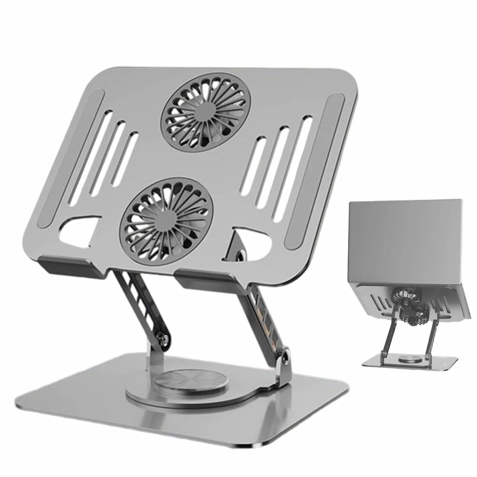 Supporto Portatile Laptop Rialzo Portatile Pieghevole Montabile | Stand per Laptop Regolabile per Scrivania Ufficio Domestico Soggiorno Scrivania Studio Lavoro