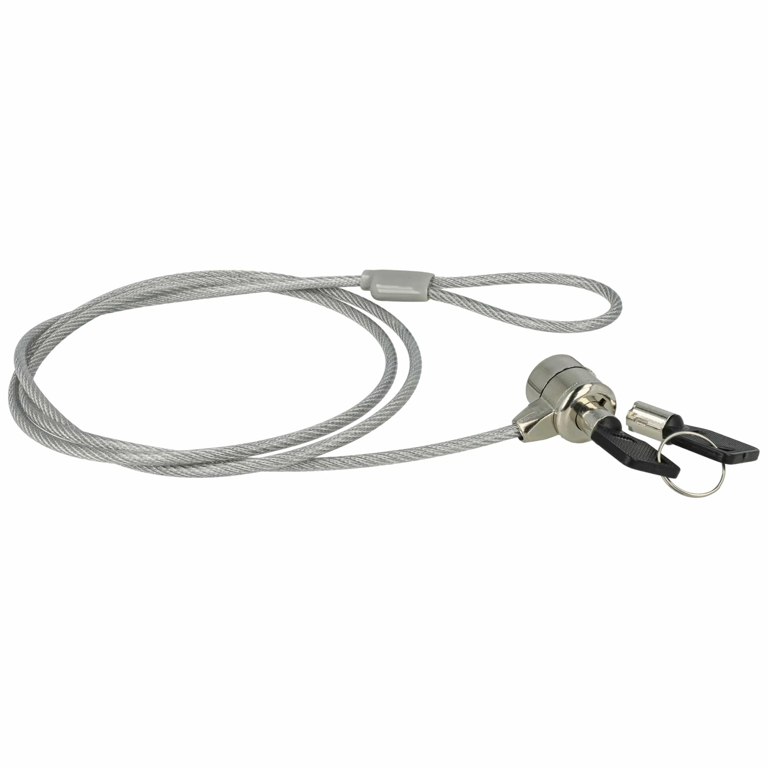 vhbw 10x Kensington Lock per Laptop Notebook - Cavo di Sicurezza con Chiavi, 1,2 m