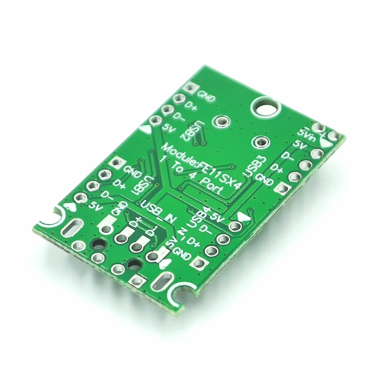 DollaTek USB2.0 Modulo di Espansione HUB Concentratore 1 Minuto 4 1 Trascinare Interfaccia Scheda di Sviluppo Trasferimento Drive-Free