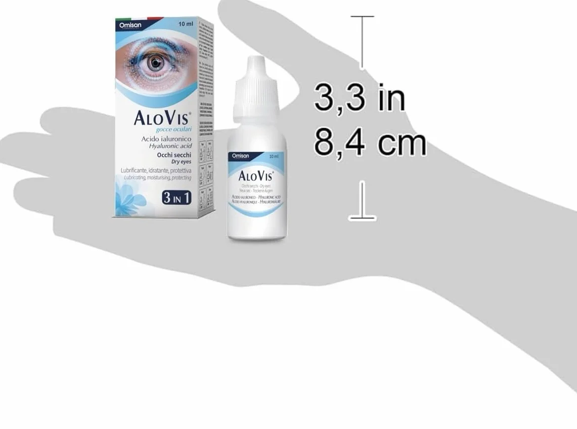 Alovis Collirio Sterile Lubrificante con Acido Ialuronico 10 ml
