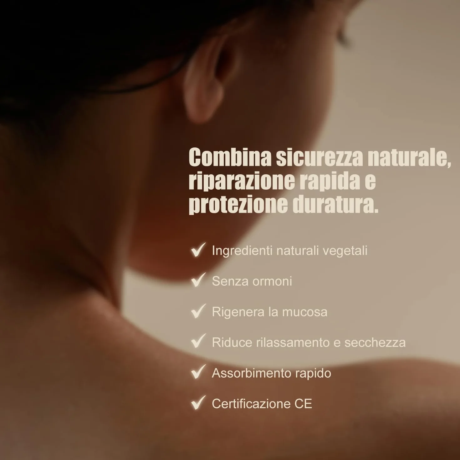 Gel vaginale astringente trattamento intimo femminile idratante nutriente rassodante 5 pz