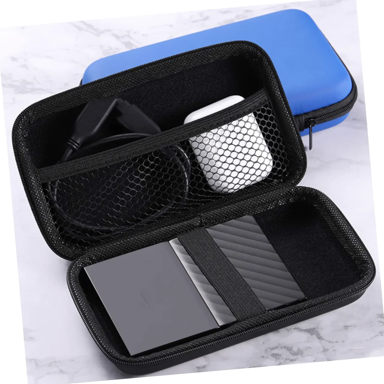 Borsa Portacavi Da Viaggio Da 4 Pezzi Piccola Custodia Portacavi Antiurto Per Elettronica