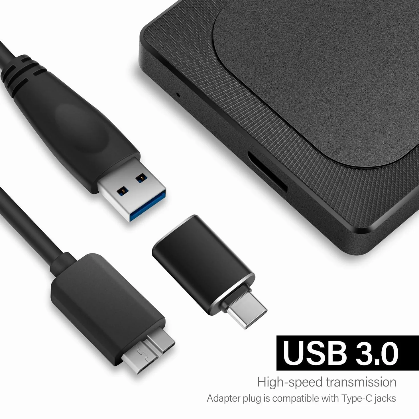 Aiolo Innovation Hard Disk Esterno 320GB 2,5" Ultra Slim Portatile USB3.0 SATA HDD Storage per PC, Macbook, PS4, PS5, Xbox Series S, Xbox Series X, TV
