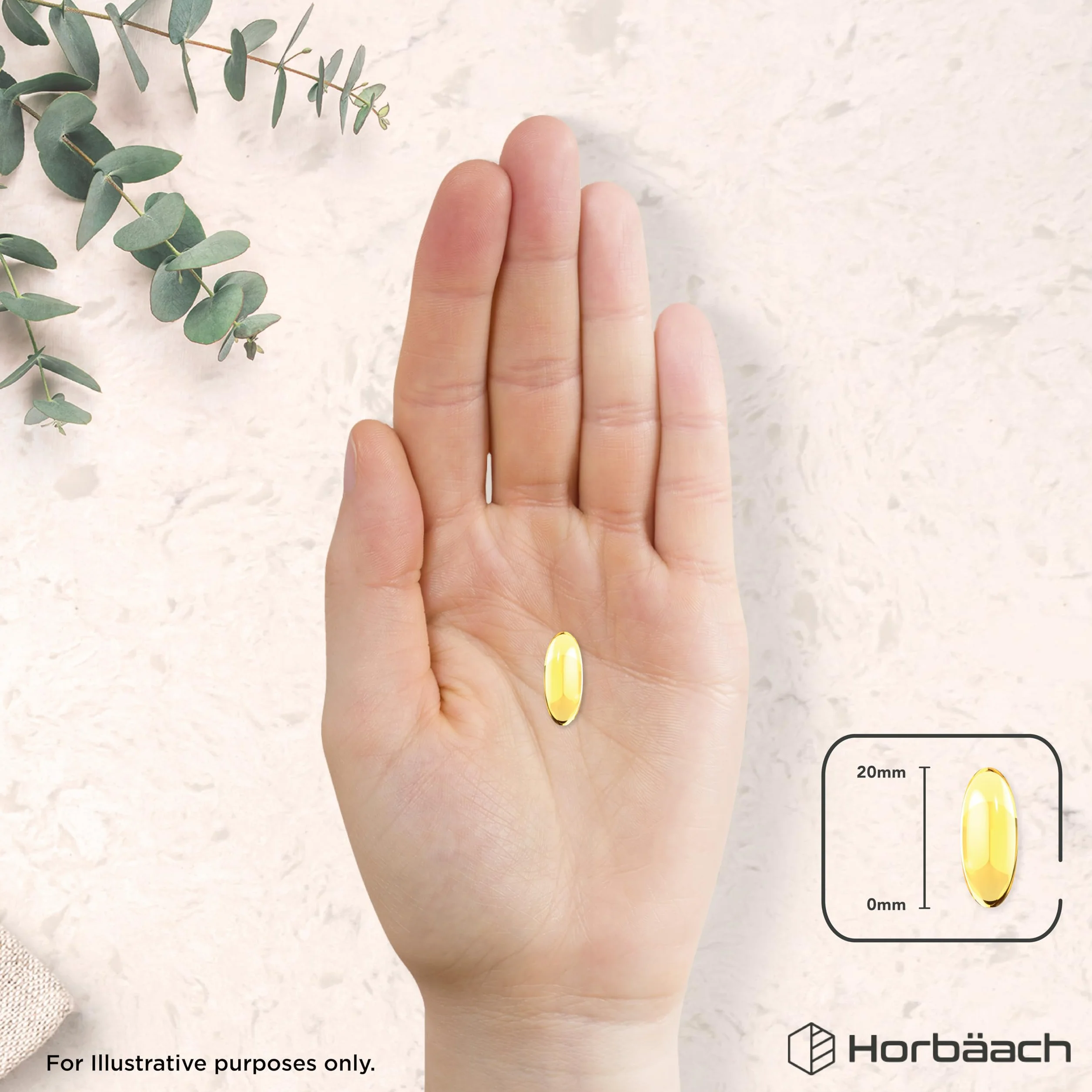 Horbaach Omega 3 6 9 2000mg 240 Vegano Softgels Alto Dosaggio DHA EPA Olio di Pesce e Lino