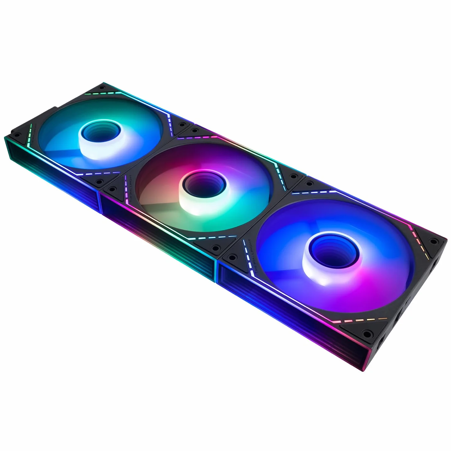 TR TL-M12QR-S X3 Ventola di Raffreddamento per CPU ARGB 120mm 1500 giri/min Versione Inversa