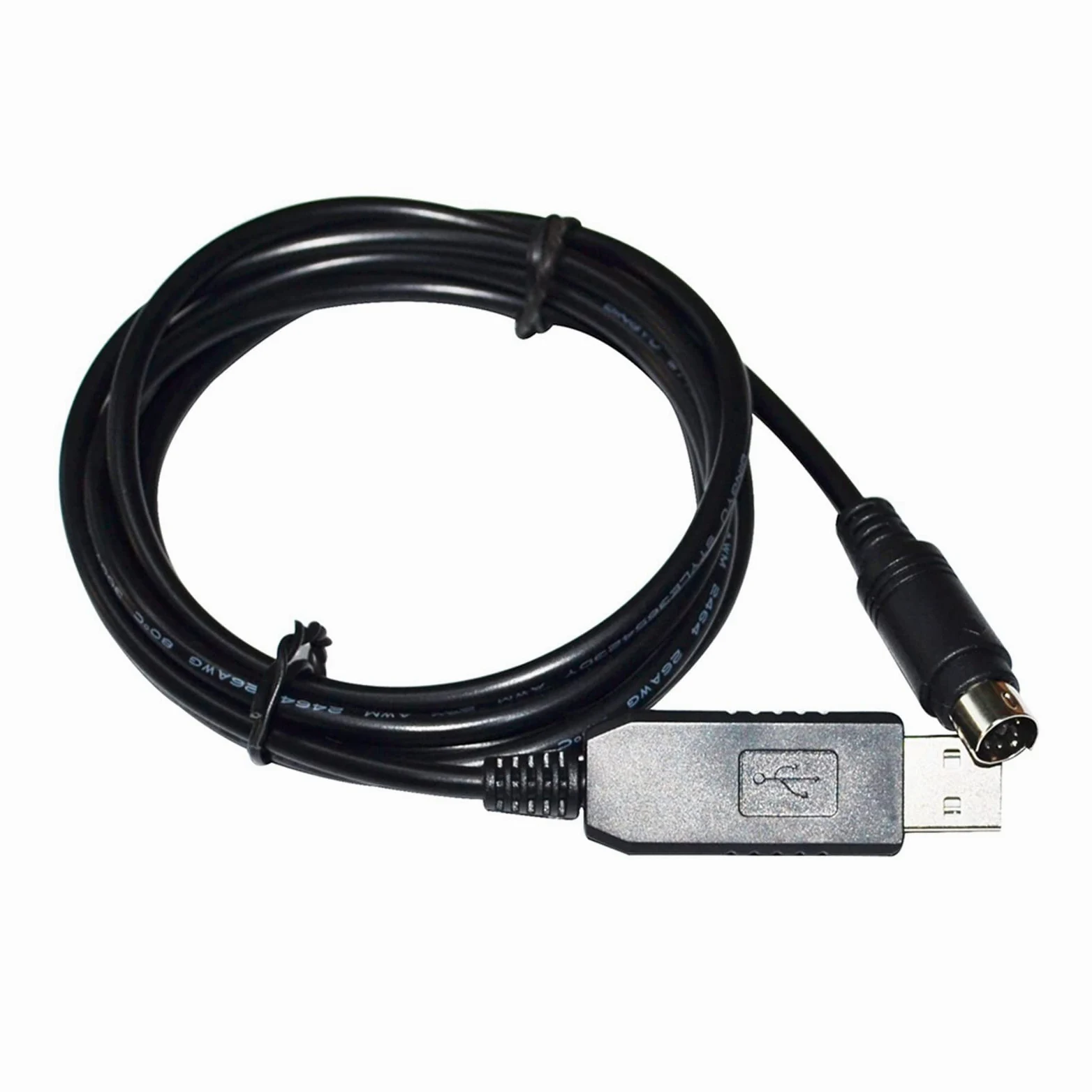FT232RL, cavo adattatore da USB RS232 a M~ni DIN 6P MD6, cavo di programmazione PLC per LS LG XGB-XBC XGK XEC PLC a PC (1,8 m)