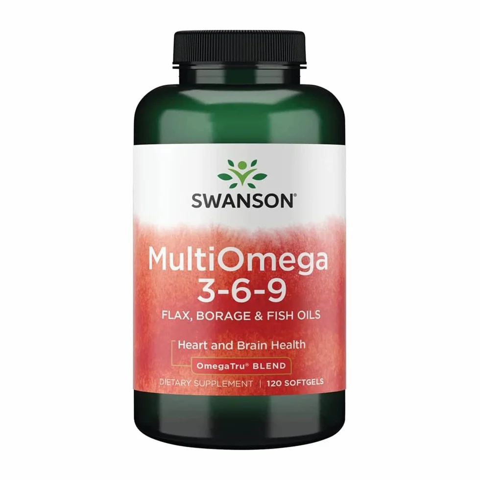 Swanson Multiomega 3-6-9 120 kaps.