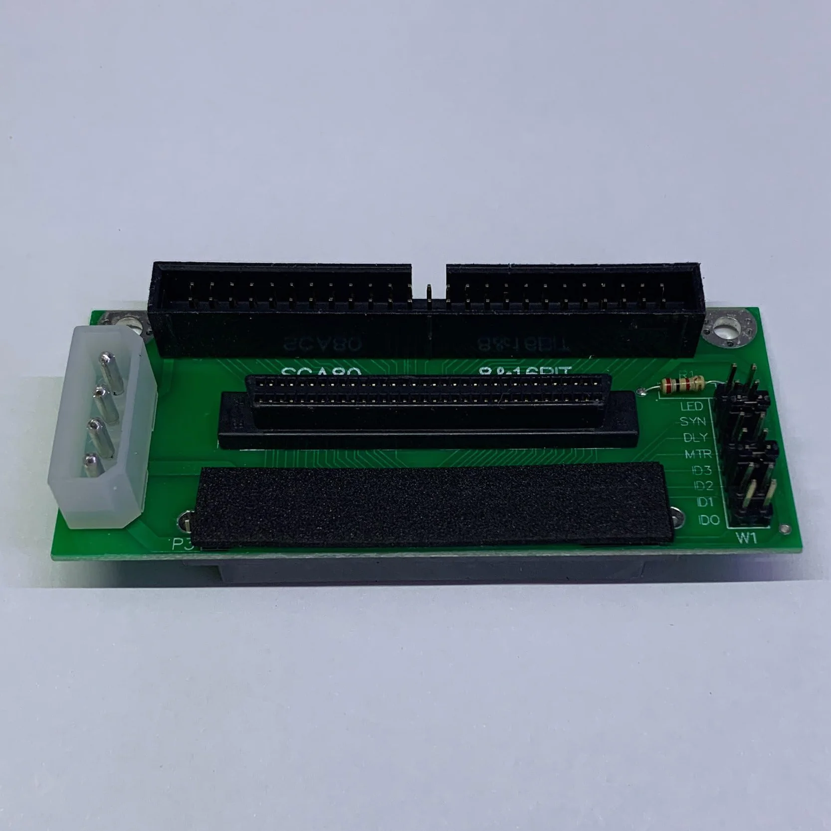 Adattatore scheda adattatore convertitore scheda SCSI SCA 80Pin a 68Pin a 50Pin Ide Hard Disk