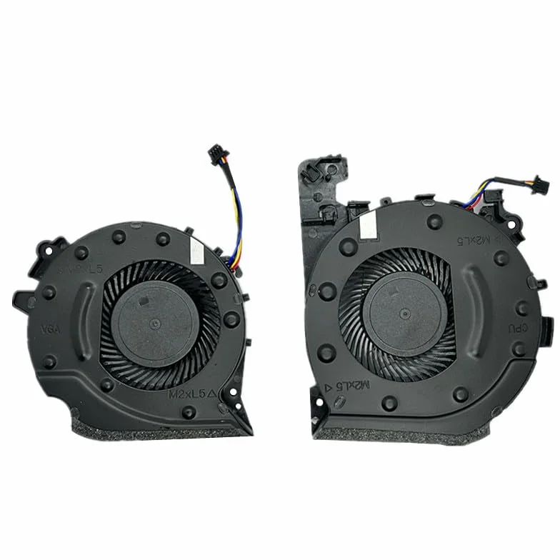 Radiatori di Raffreddamento con Ventola CPU GPU per HP Pavilion 15-CX, CX0049NR, CX0071, CX0061, L20334, L20335 Raffreddamento Senza spazzole Facili da Riparare(Pair Fan)