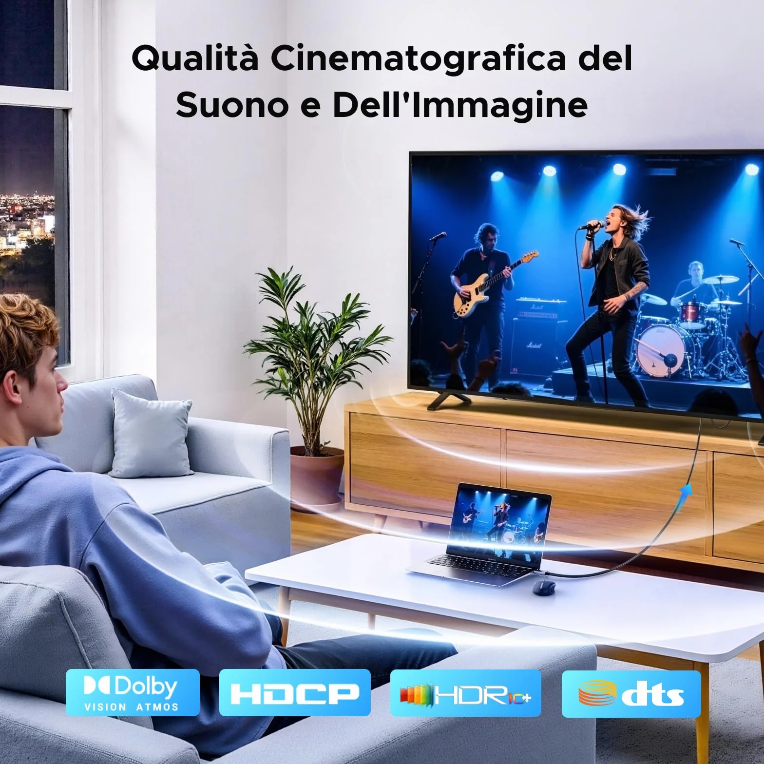 UGREEN 2M Cavo HDMI a DisplayPort 4K 60Hz Trasmissione Bidirezionale Supporto HDR HDCP Adattatore DisplayPort a HDMI e Cavo Ricarica USB A Compatibile con Switch 2 PS 5 4 Xbox PC TV Monitor