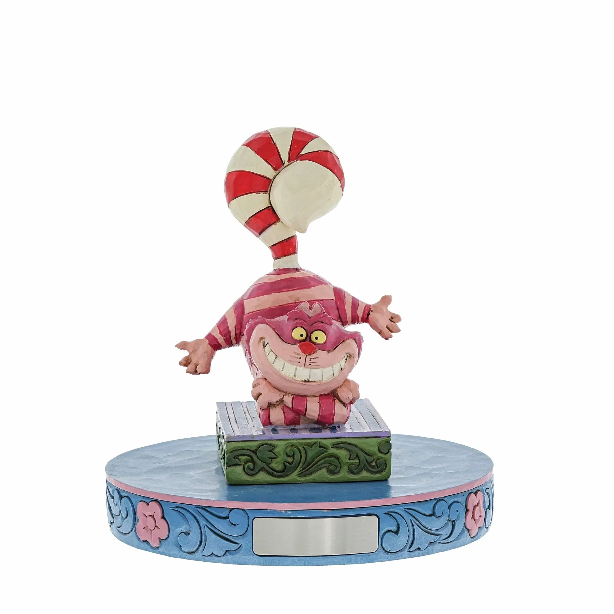 Disney Traditions Statuetta natalizia Gatto del Cheshire
