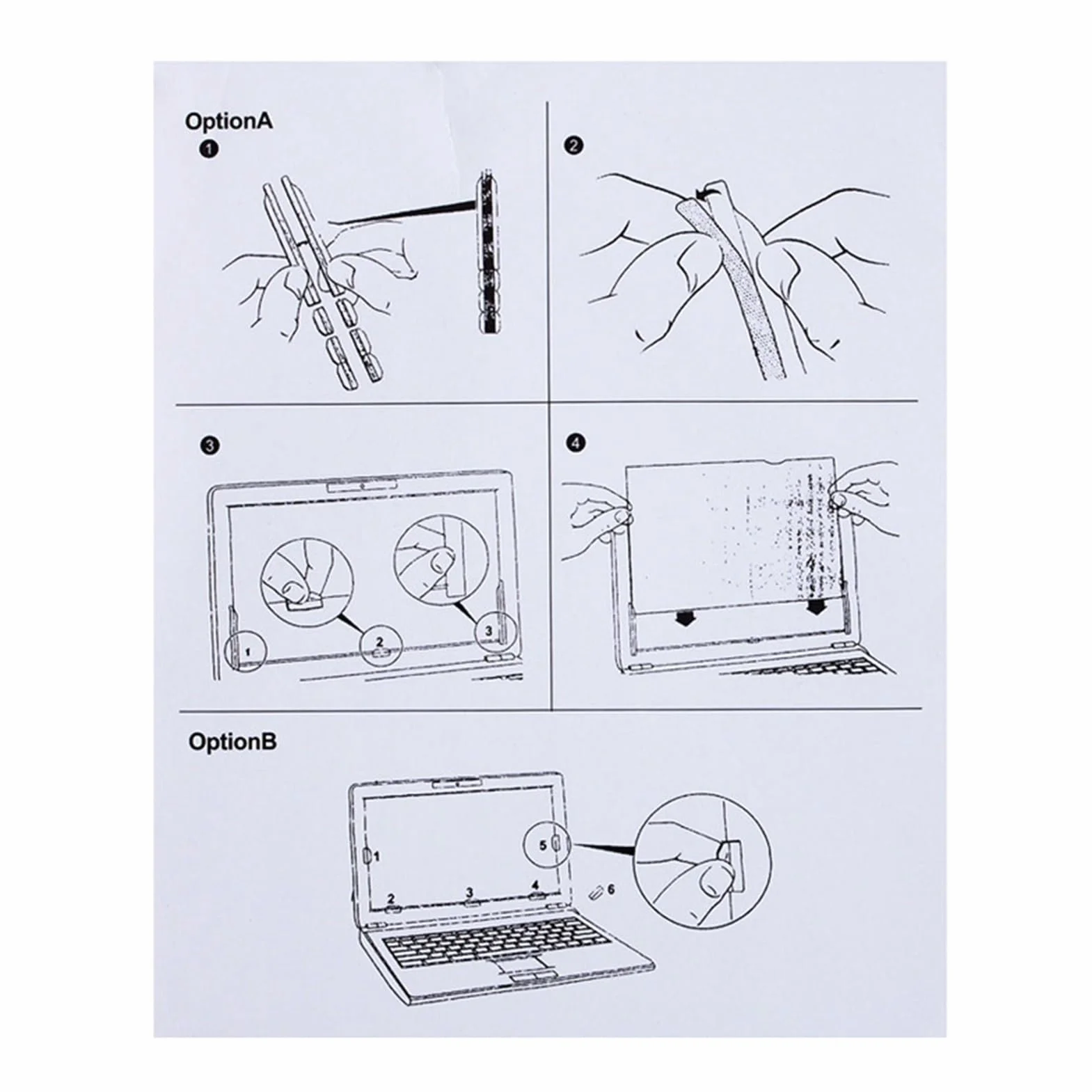 Filtro Antiriflesso Protezione per Gli Occhi Proteggi Schermo per Computer/Monitor 24" 24 Pollici Schermo Filtro Privacy Filtro Privacy 14 Pollici(21.5inch/47.5x26.7 cm)
