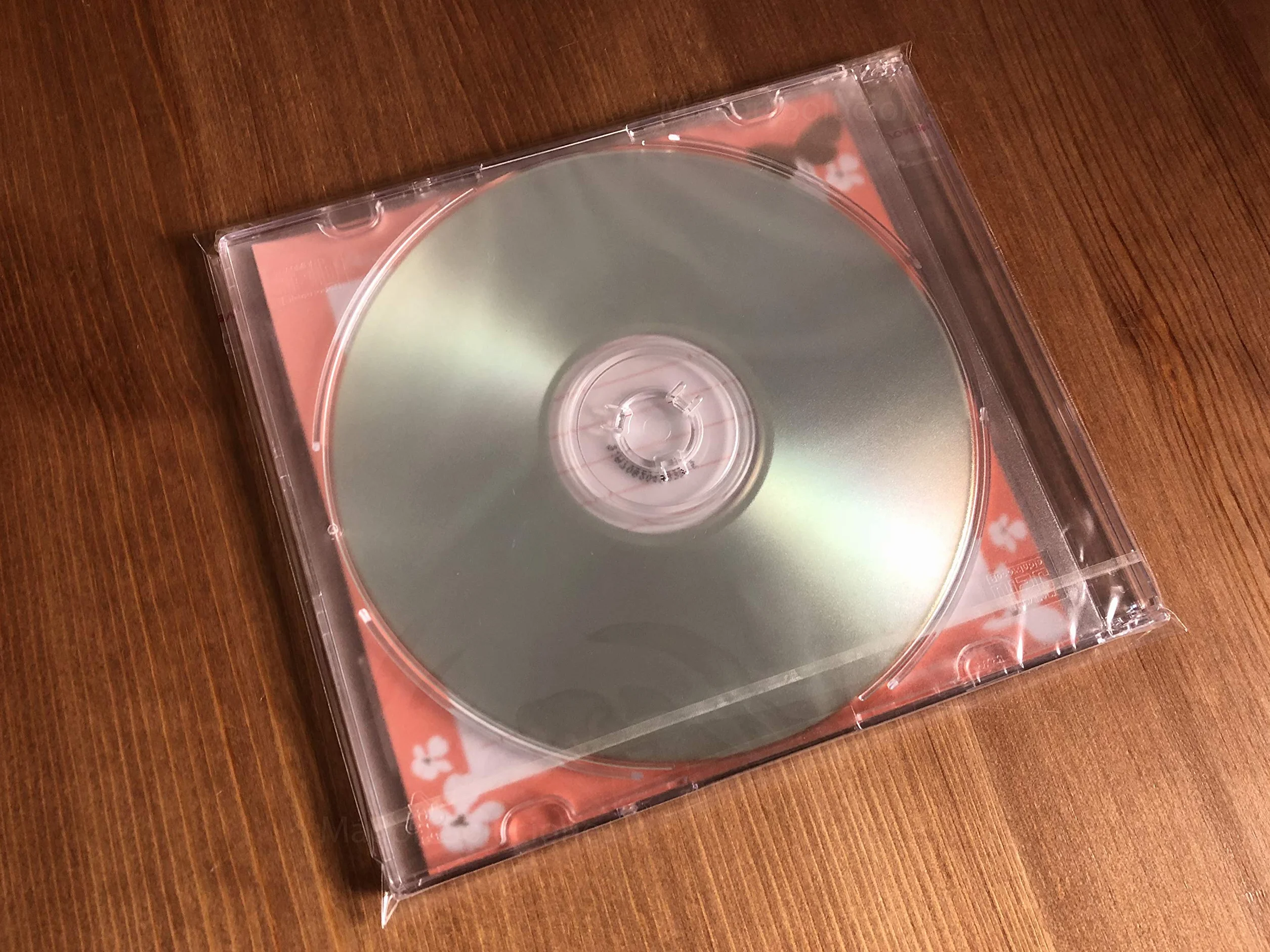 100 custodie per custodie CD Slim con patta di chiusura adesiva riutilizzabile e superficie lucida di Mordori Soluzioni Cellophane Protezione antistatica fine lembo autobloccante colla CD 5,2 mm