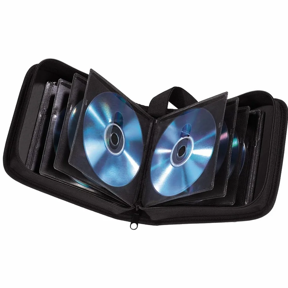 Hama custodia CD per 32 CD / DVD / Blu-ray, nero