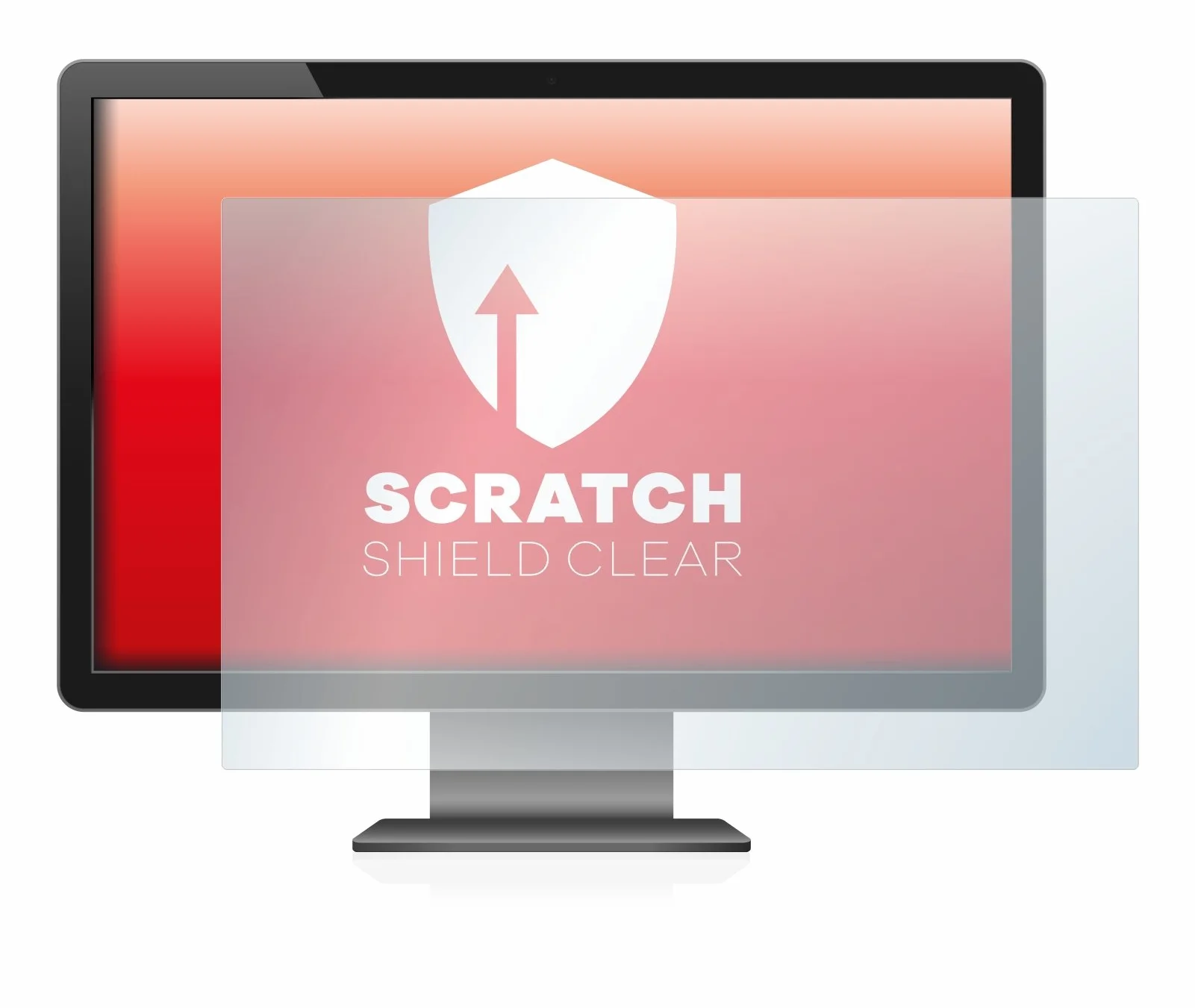 upscreen 24" Pellicola Protettiva per Dimensioni standard con 24,0 Pollici (61 cm) [519 x 325 mm, 16:10] Schermo Protezione, Anti-Impronte