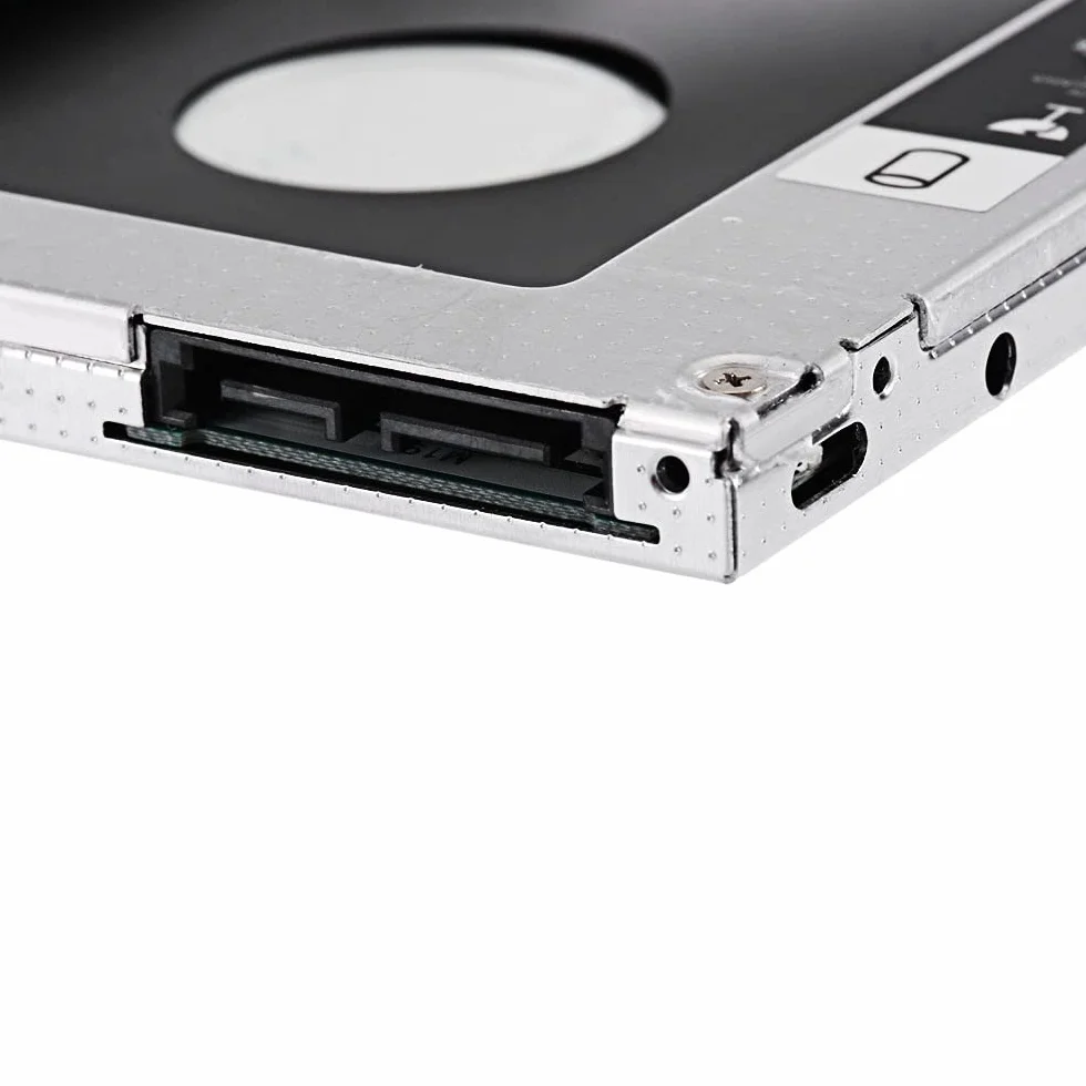 SATA 22pin HDD HD Hard Disk Drive Caddy Case for 9.5mm Universal Laptop CD/DVD-ROM Optical Bay