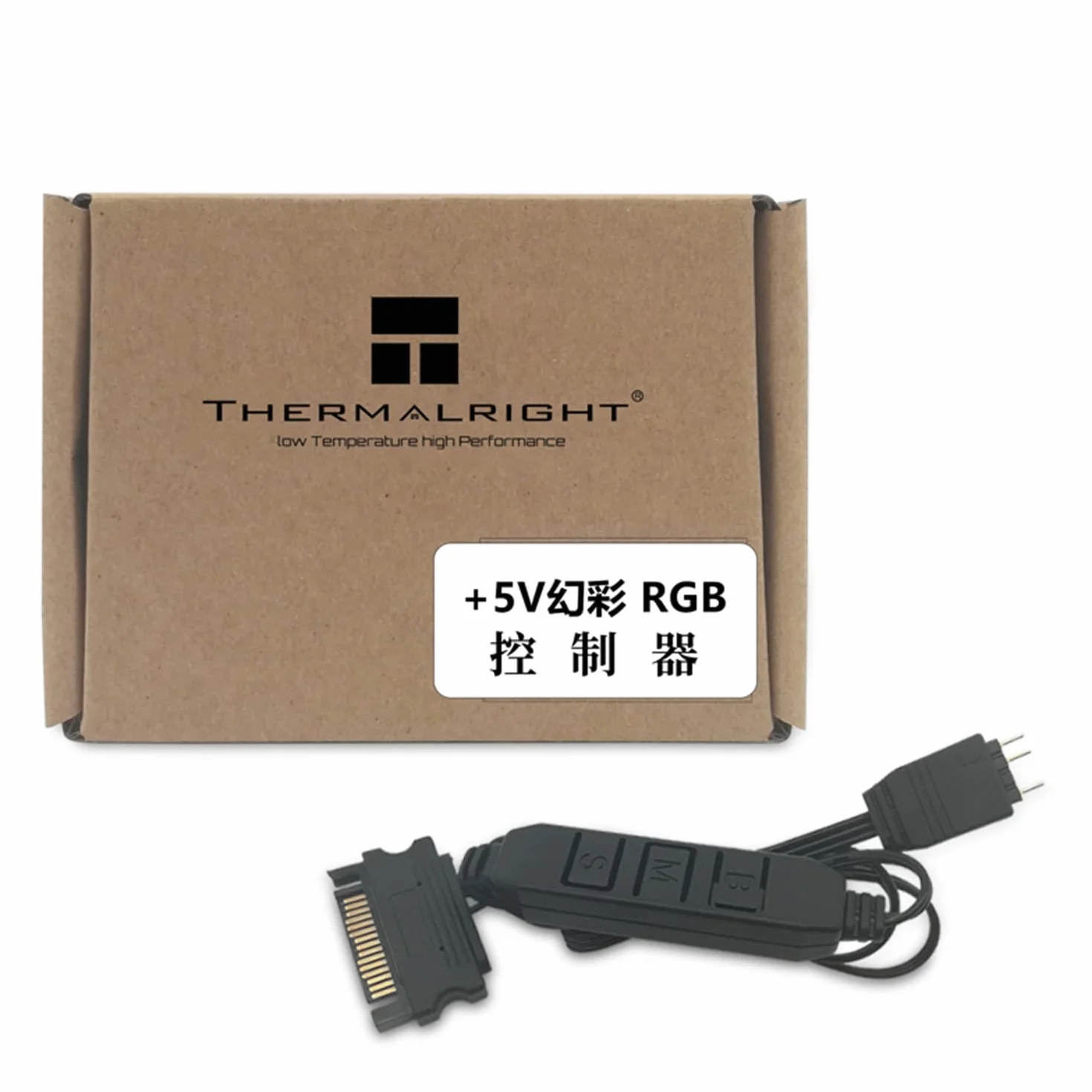 Thermalright Controllo ventola 5V 3 pin computer interfaccia luce SATA