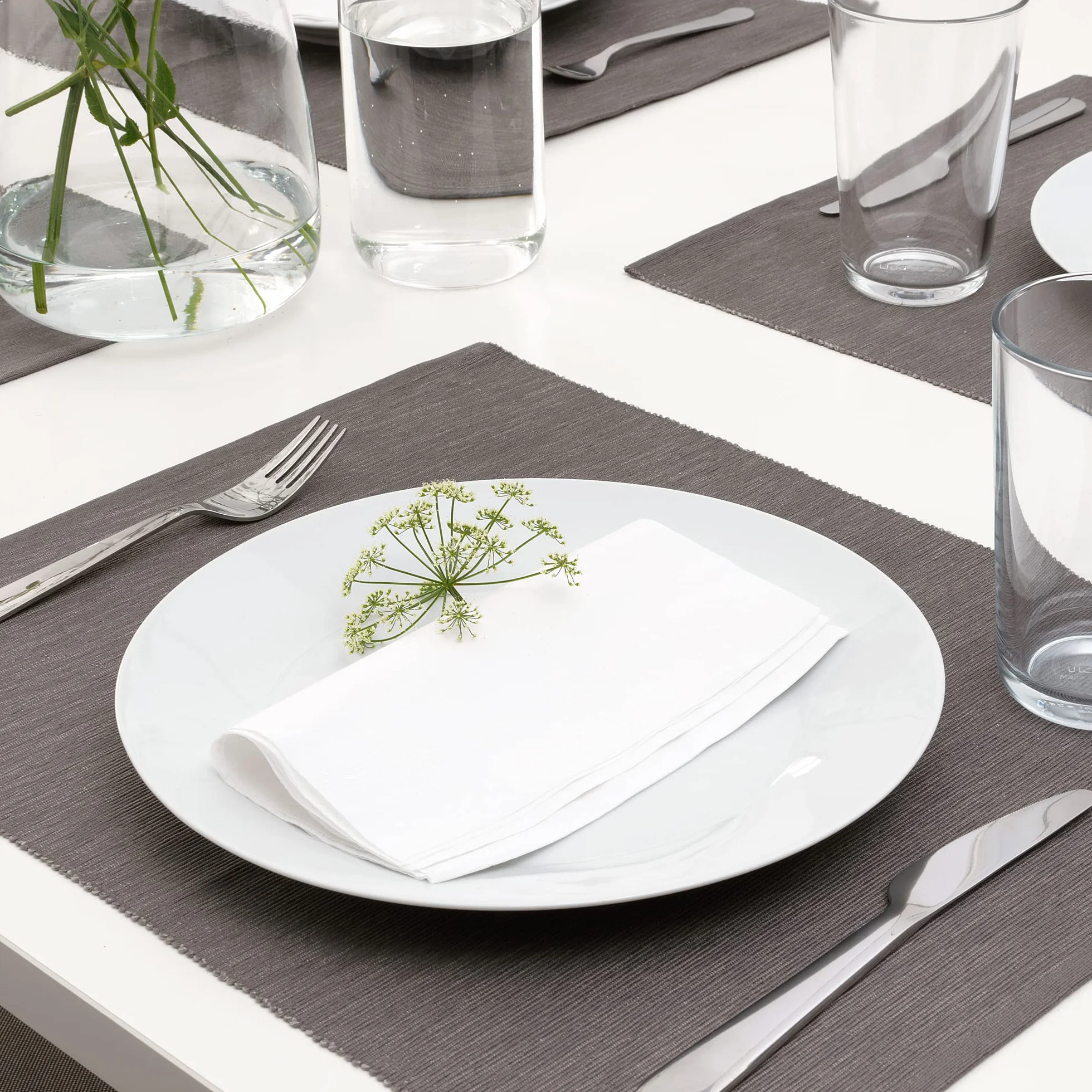 Ikea Fantastik Tovaglioli di carta 40x40 cm 100 pezzi bianchi