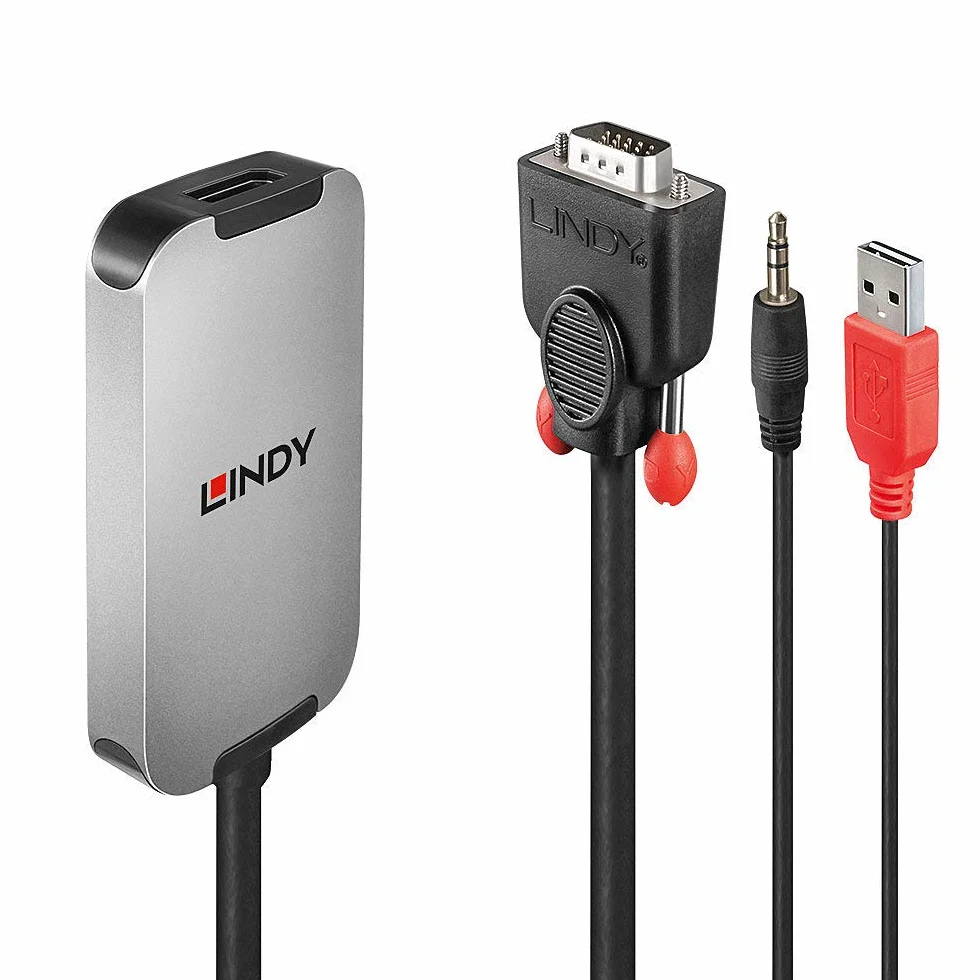 Lindy Converter VGA & Audio a DP