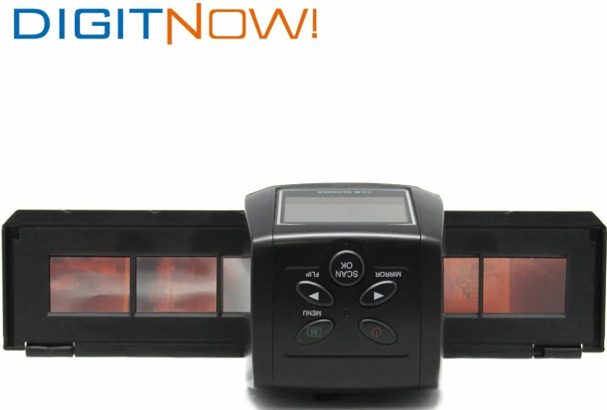 DIGITNOW! 5MP 10MP 2.4" LCD Film Scanner 35mm Diapositive Negativi Convertitore Foto SD