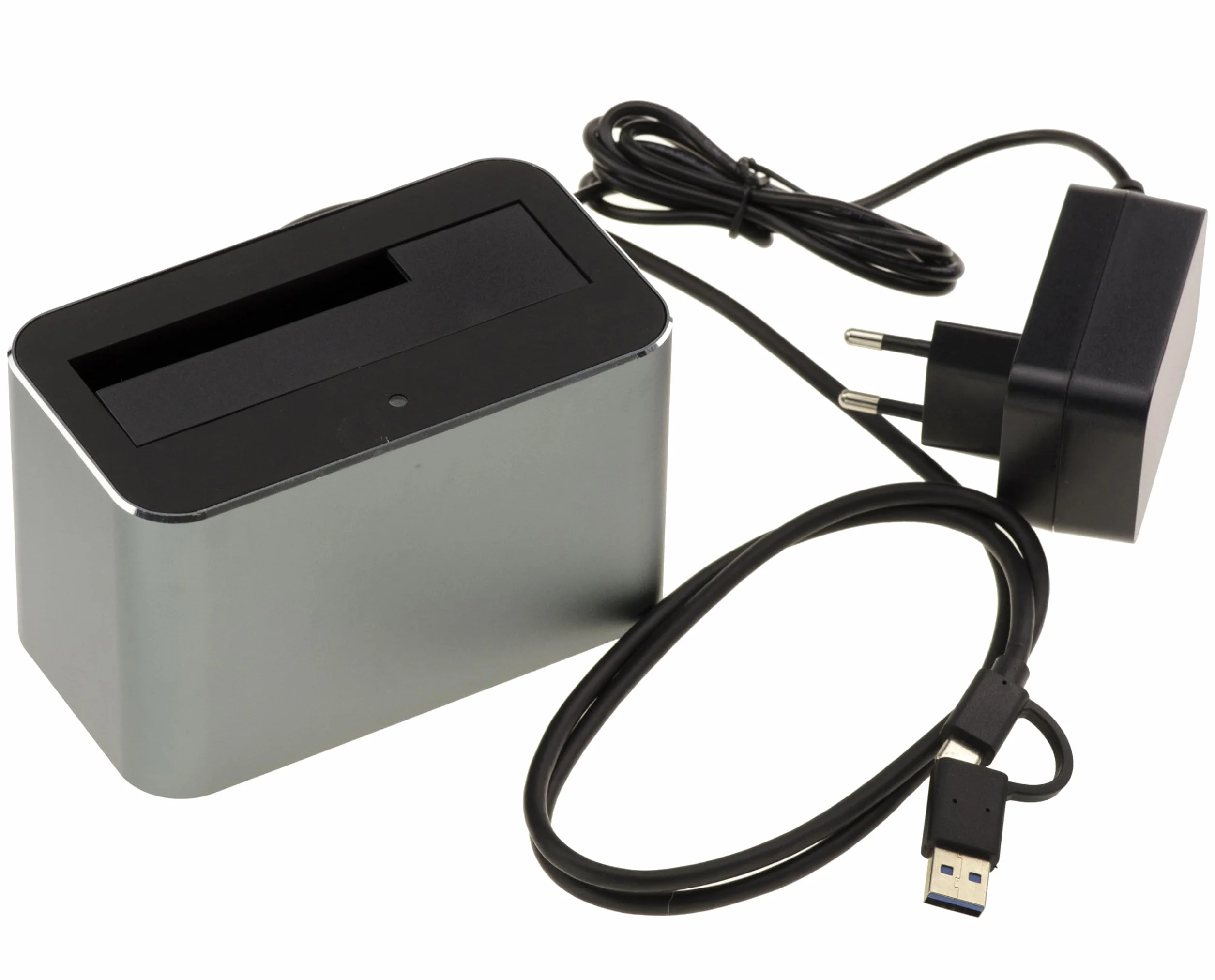 KALEA-INFORMATIQUE Docking station USB 3.0 SAS 2.5 3.5 SFF-8482 USB A C 12V 3A aluminium