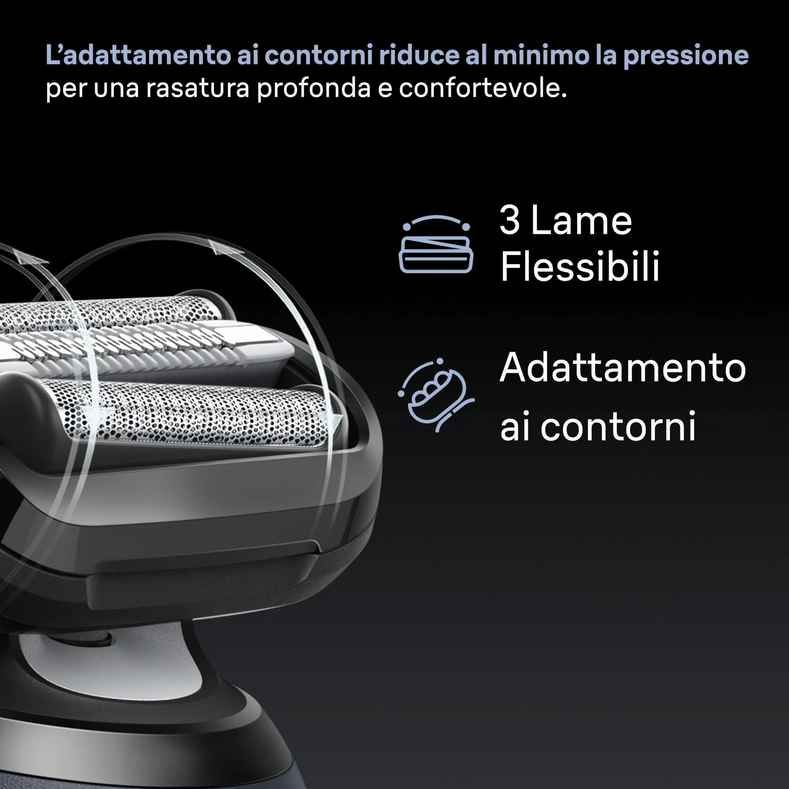 Braun Serie 6 64b Testina Originale Rasoio Elettrico Barba Compatibile 60- 61- 62-