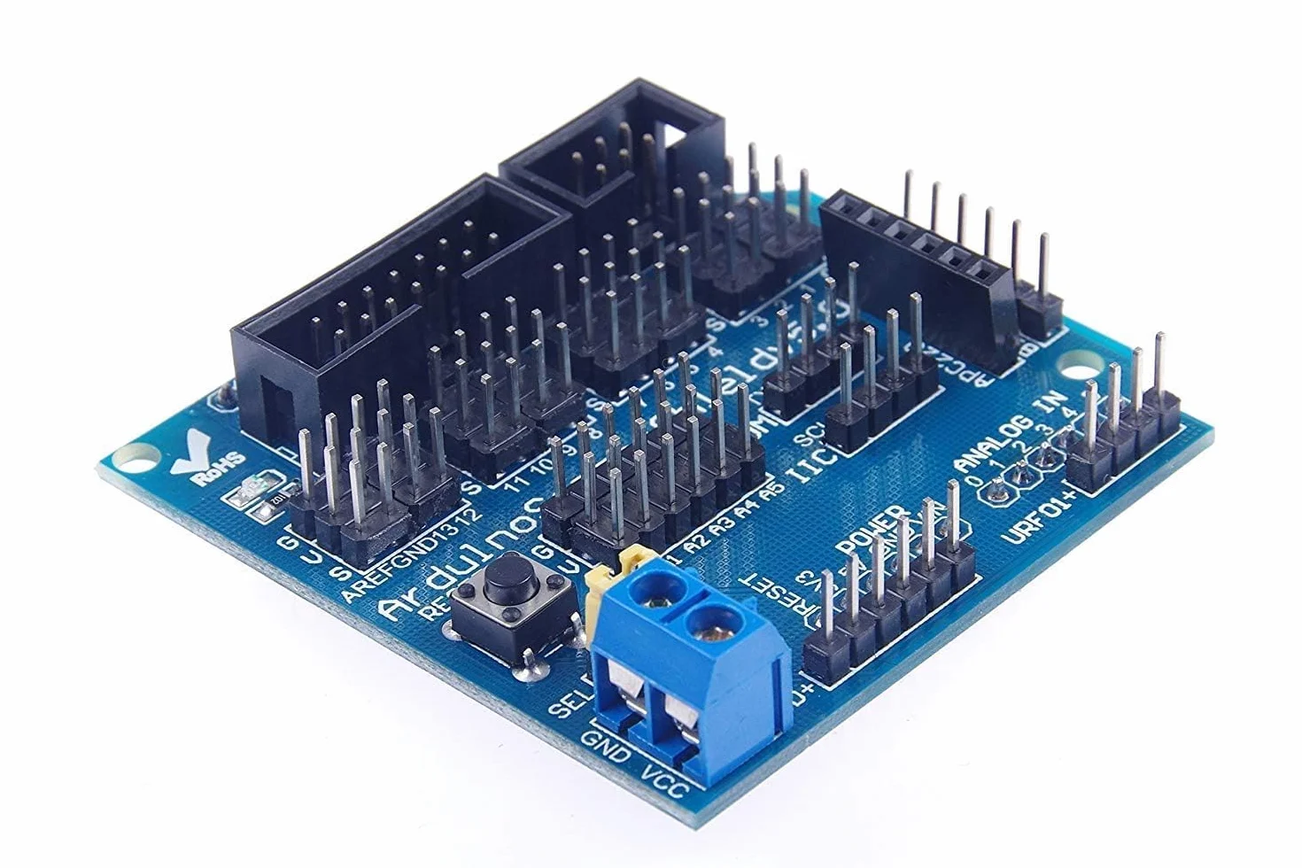 Scheda di espansione V5.0 Shield Shield ARCELI UNO R-3 per Arduino Genuino System