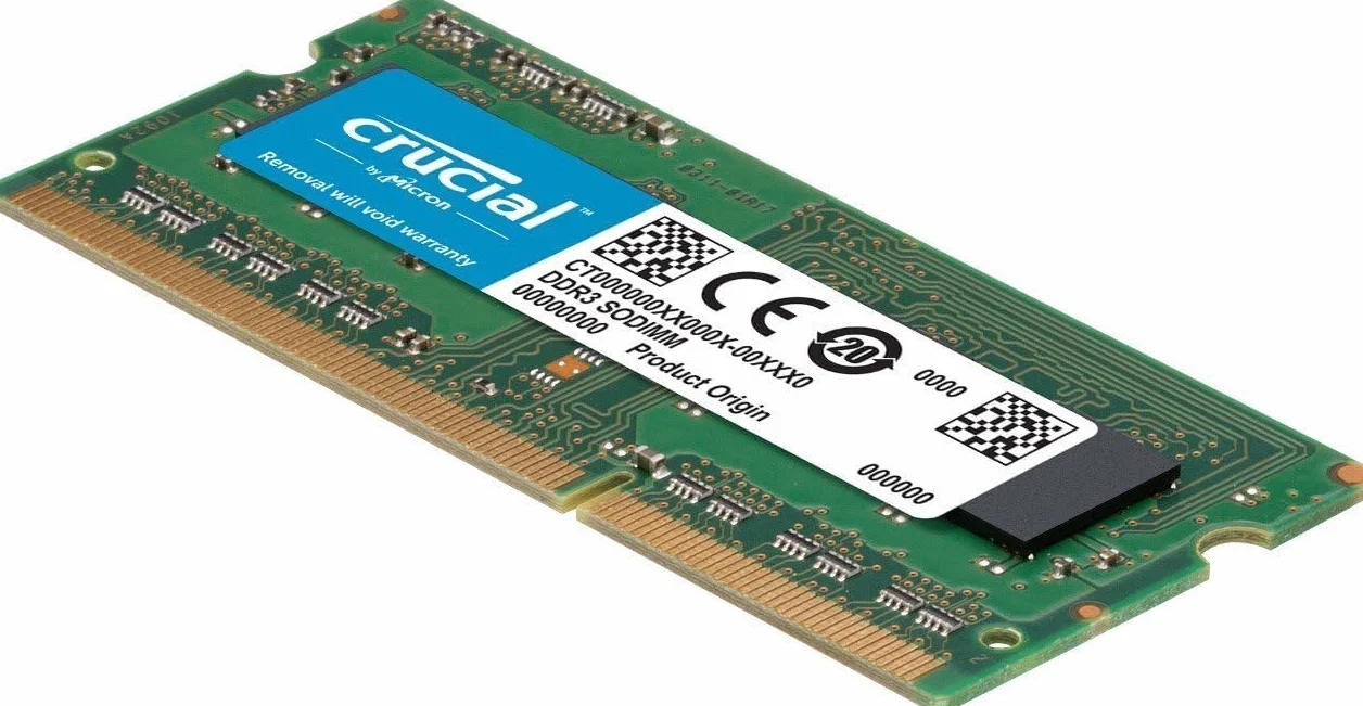 Crucial RAM CT102464BF160B 8GB DDR3 1600MHz CL11 SODIMM Low Voltage Laptop Notebook Memory