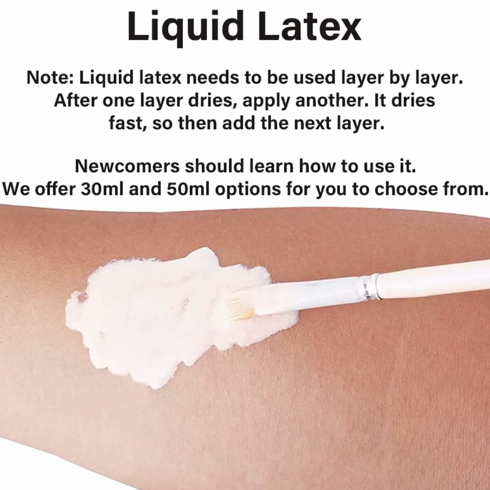 Trucco Liquido In Lattice Fx 50 Ml Formula Ad Asciugatura Rapida Per Bodypaint Viso Cosplay Halloween Teatro