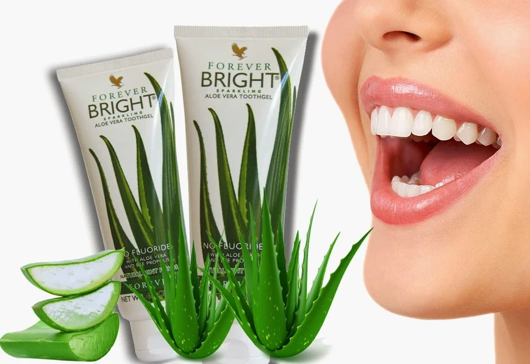Forever Bright toothgel Aloe Vera per denti 2 x 100 ml
