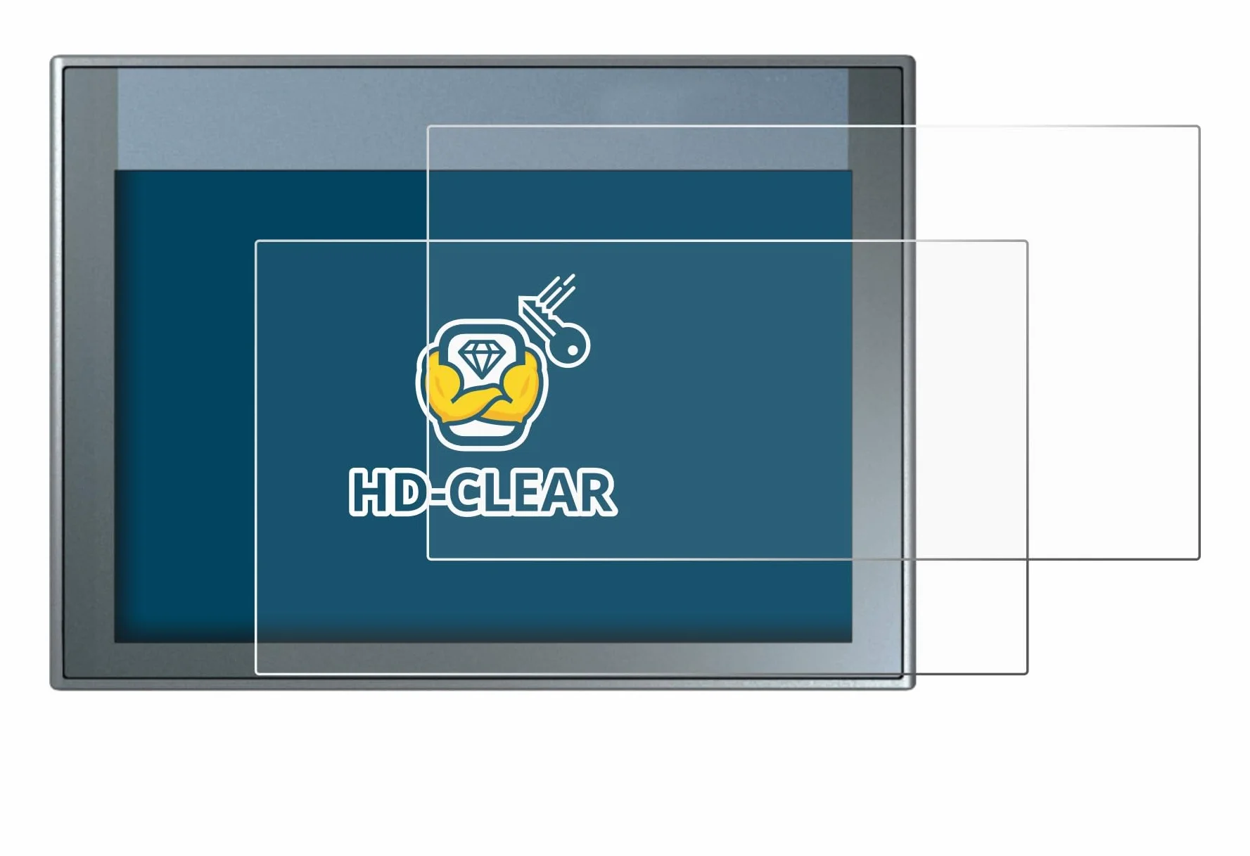 brotect Pellicola Protettiva per Siemens Simatic HMI KTP 700 Basic Protezione Schermo (2 Pezzi) [Trasparente, Anti-Impronte]