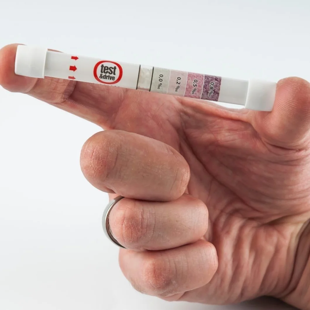 Alcol Test Etilometro Certificato Comunità Europea 1 sztuka