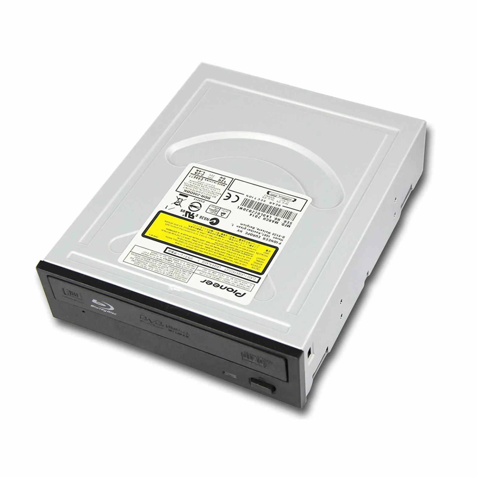 Masterizzatore interno a doppio strato BD-R BD-RE DL 50 GB Blu-ray Disc 3D, per Pioneer BDR-208 BDR-208DBK, CD-R Super Multi 16X DVD+-R 40X, unità ottica SATA per PC desktop HP Dell Tower