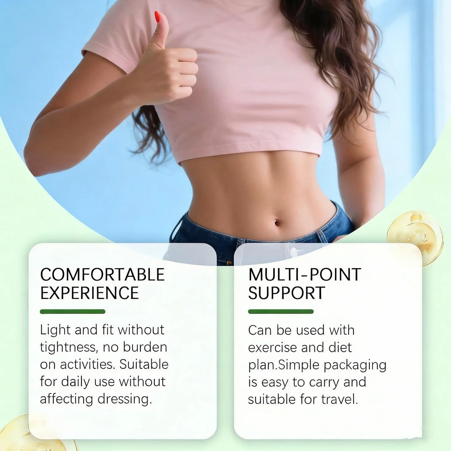 Moringa Cerotti Dimagranti 10 IN 1 Patch Nano Microneedle Bruciano Grassi Stimolano Metabolismo