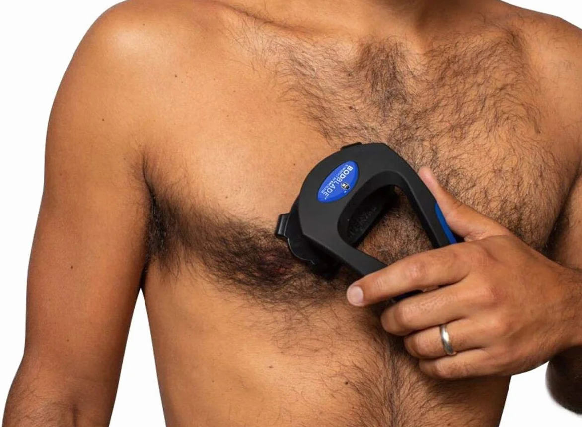 baKblade Grooming Co. BODblade Rasoio ergonomico per la rasatura del torace