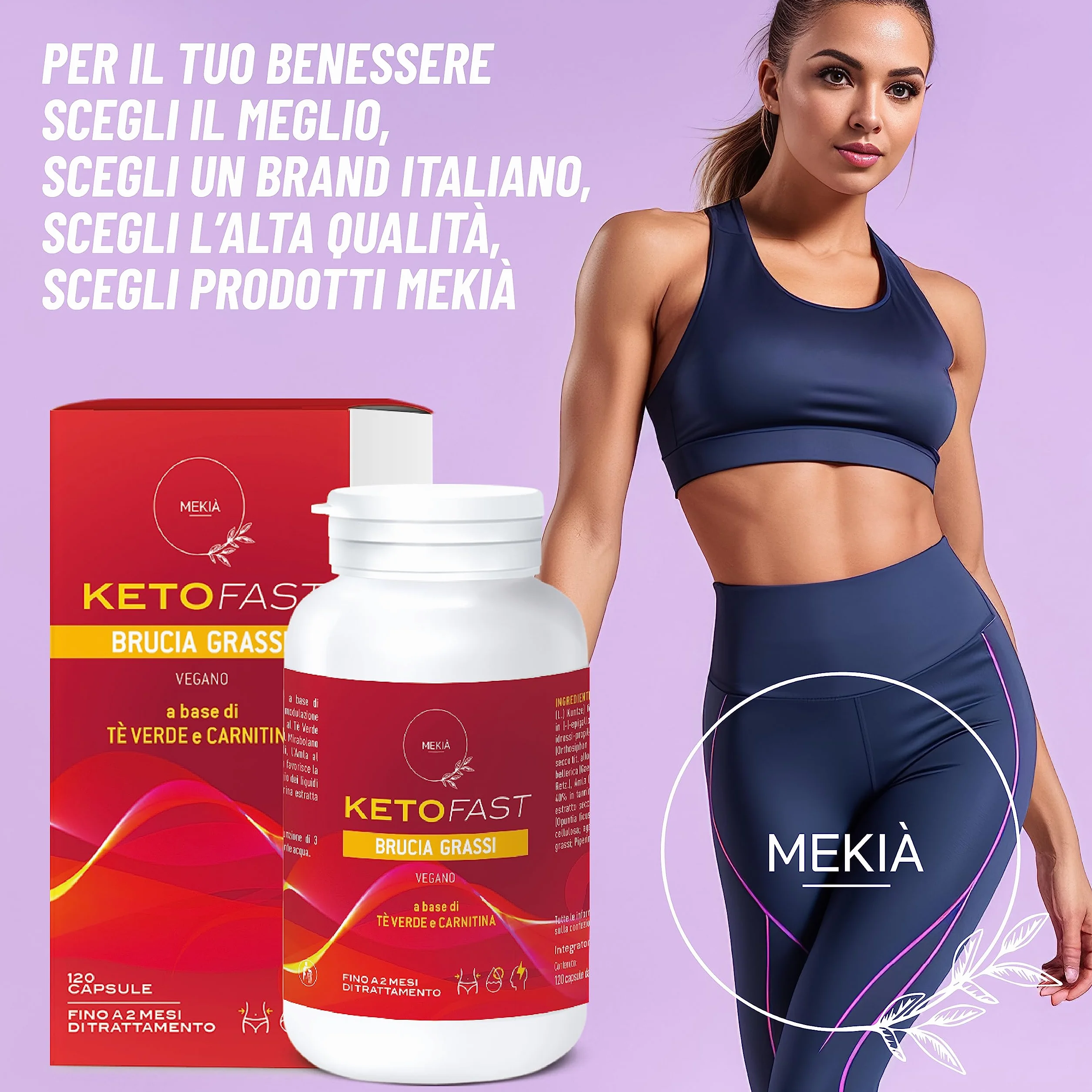 Integratore Alimentare Carnitina Garcinia Cambogia Tè Verde Piperina – 120 Capsule Alta Concentrazione per Metabolismo e Controllo Peso