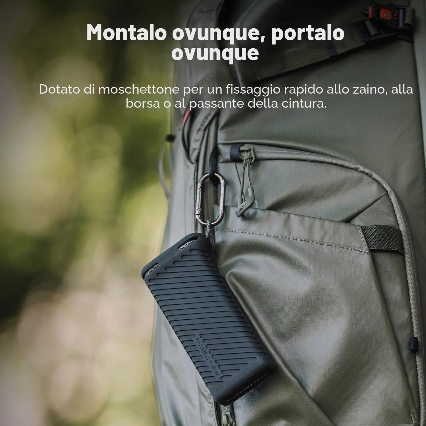 PGYTECH CreateMate Custodia per Schede di Memoria, 18 Slot Personalizzabili per SD/CF/XQD/SIM, IP54 Resistente ad Acqua/Polvere, Alluminio+Silicone con Moschettone per Fotografi