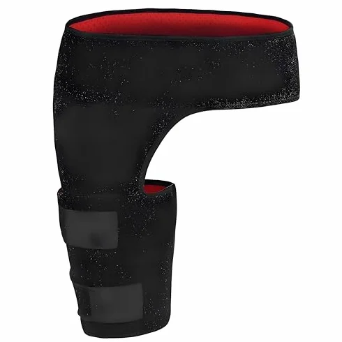 Tutore per l'inguine e l'anca in neoprene traspirante per dolore alla sciatica e stiramenti