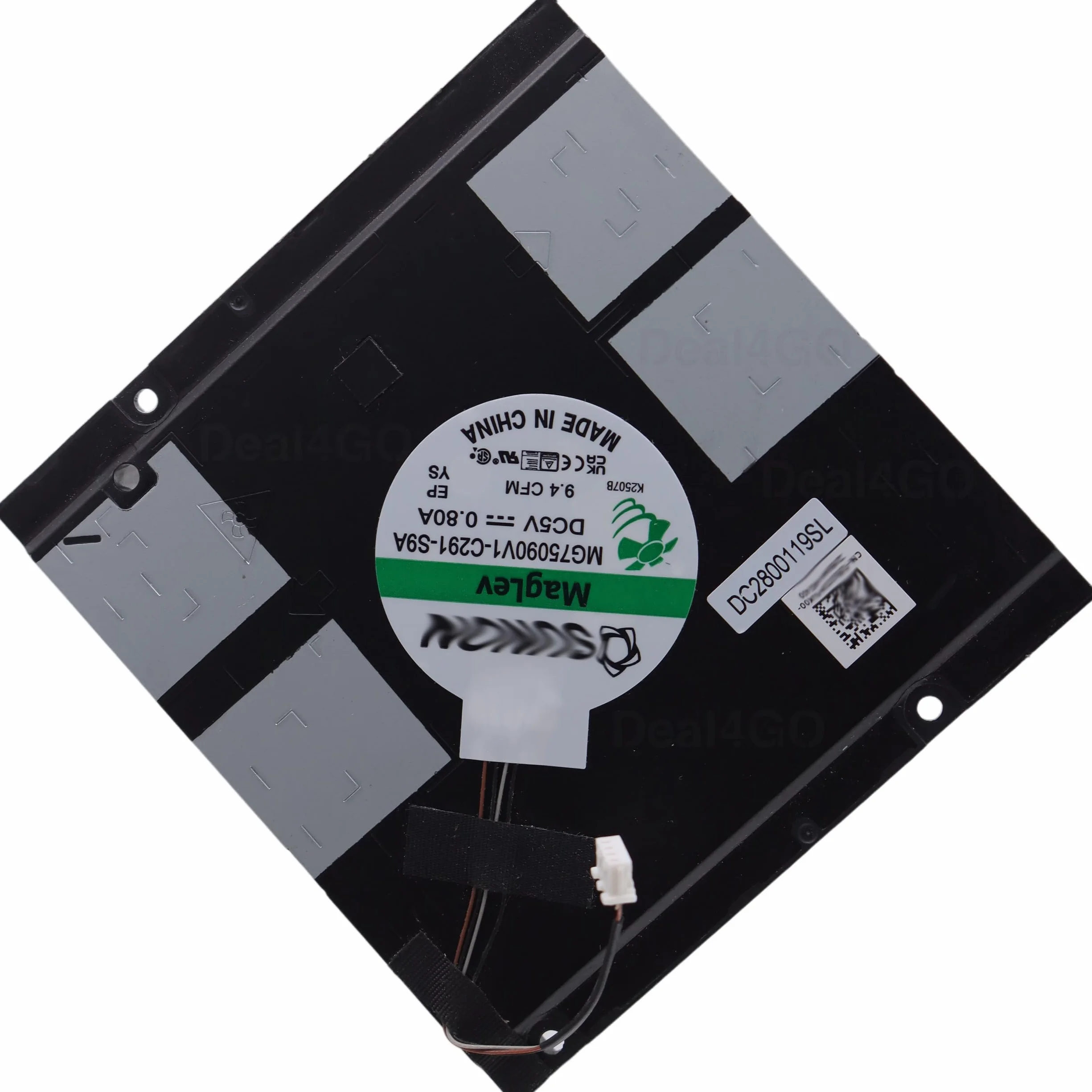 Deal4GO Ventola di raffreddamento grafica GPU discreta 6VJDM 06VJDM MG75090V1-C291-S9A Sostituzione per Dell Precision 7770 7780