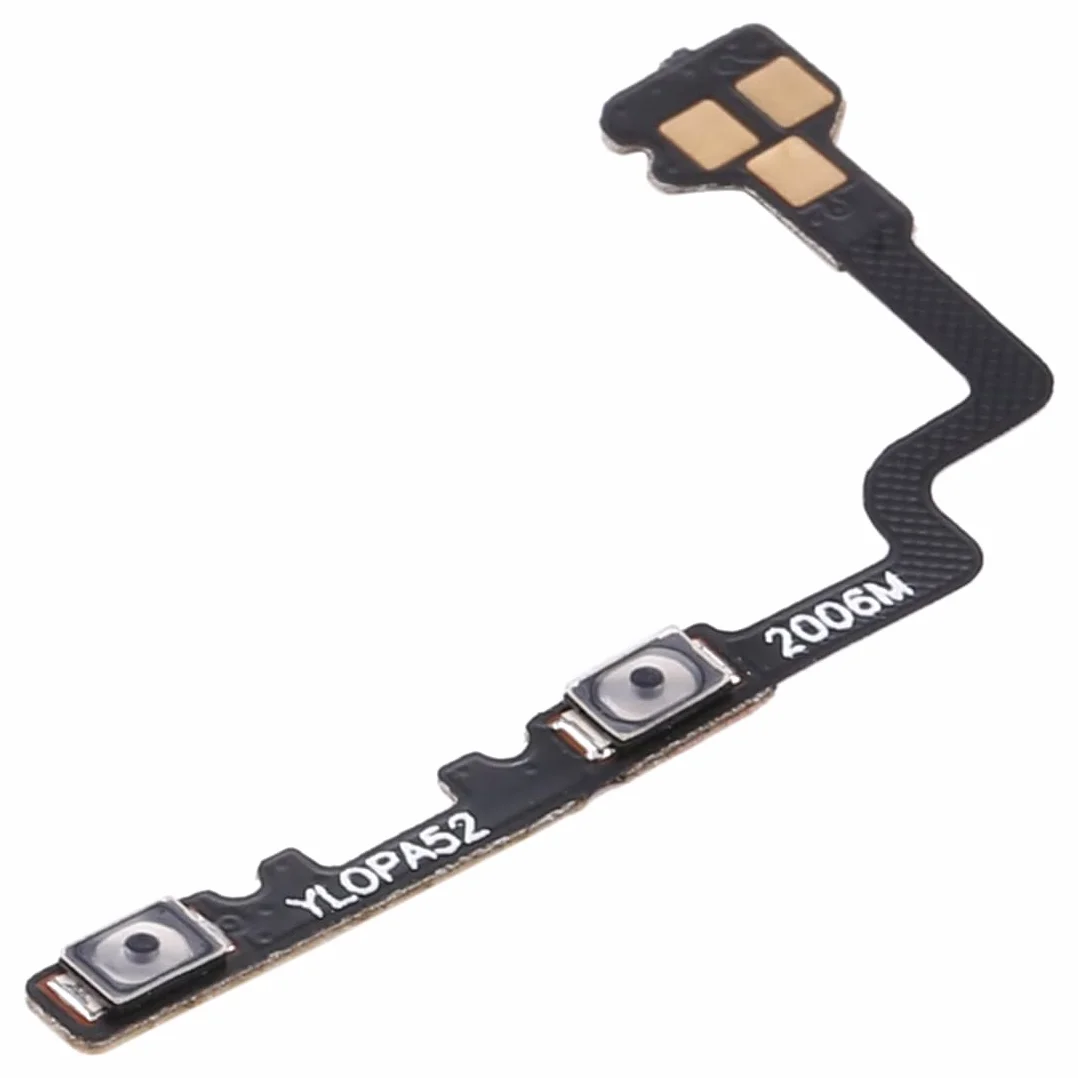 Generico Ricambio compatibile con Oppo A52 / A72 4G CPH2067 / A92 flat flex circuito SWITCH PULSANTI CONTROLLO VOLUME KEY + - controllo tasti