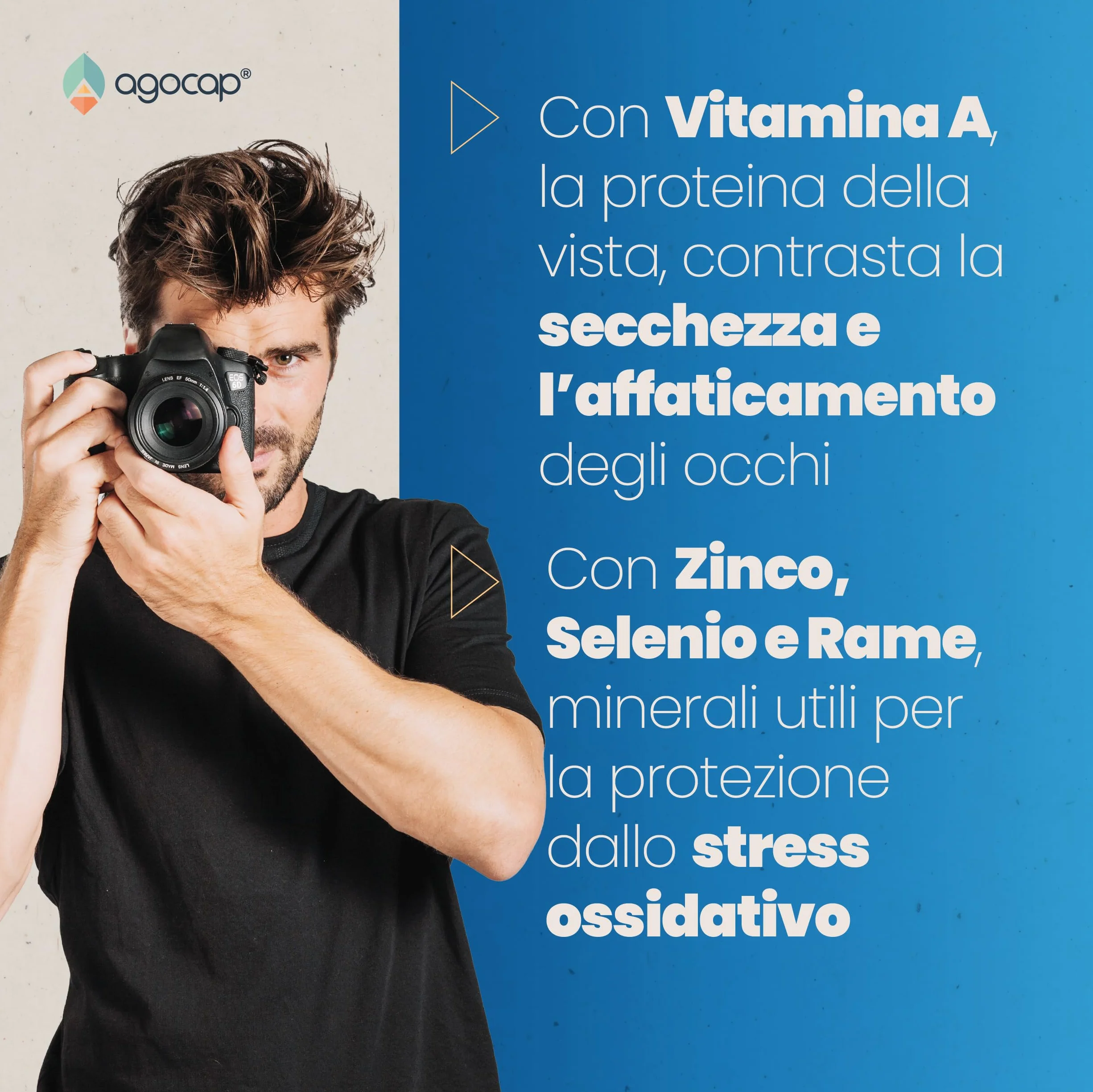 VISTALTOP Luteina Zeaxantina Integratore Occhi Alto Dosaggio 60 cpr