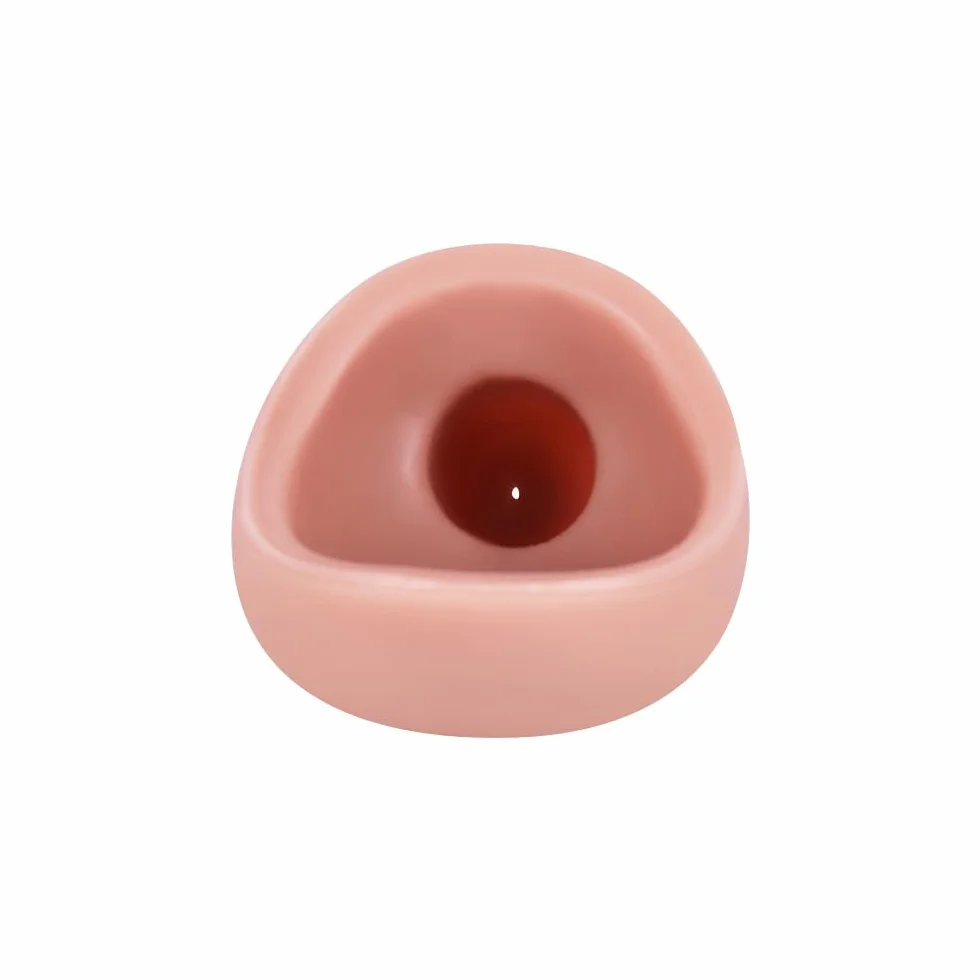 Dildo in Silicone con Bavaglio Urinale – Mundknebel Grande per Donne, Ball Gag per Giochi BDSM
