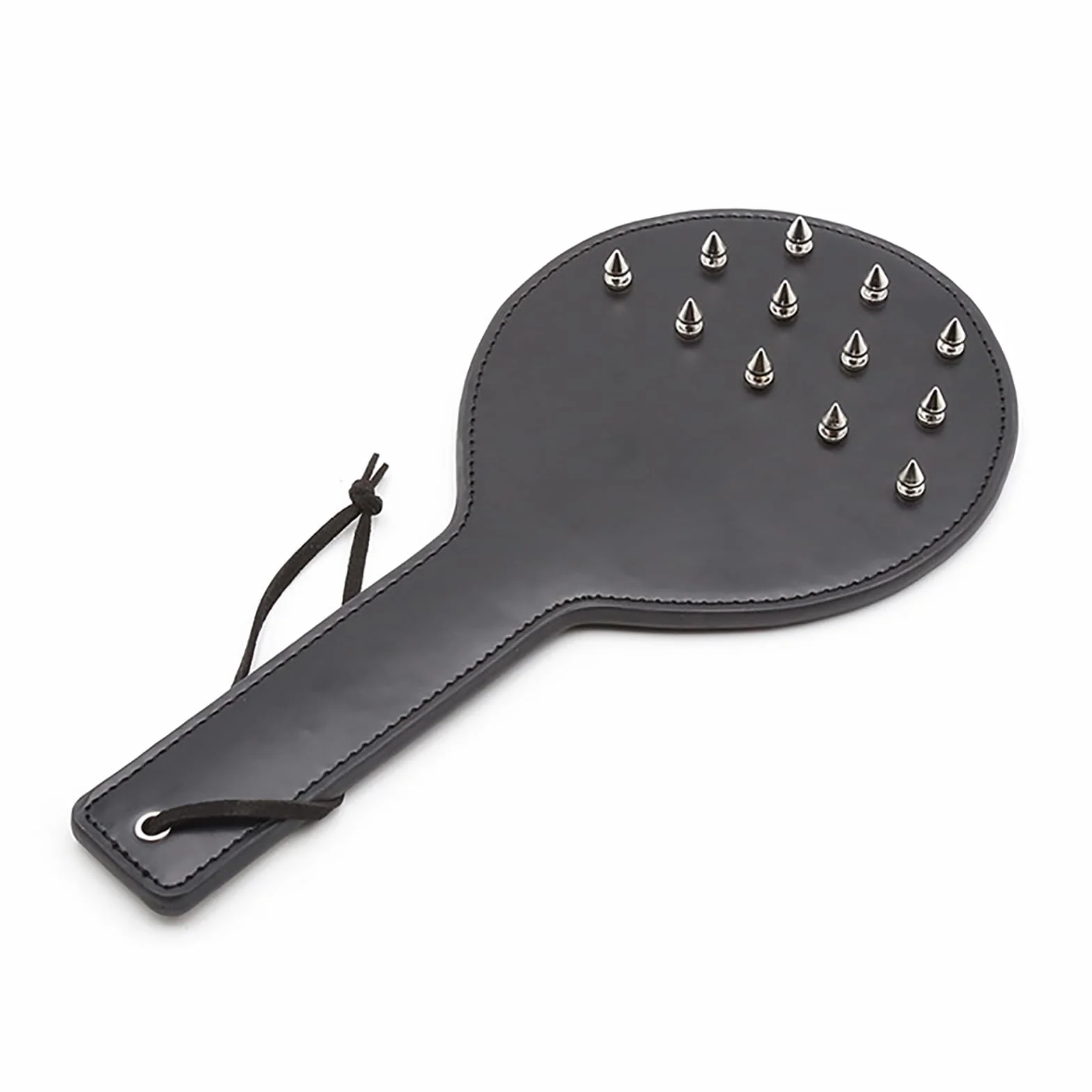Frustino BDSM Pelle Borchie Paddle Flogger Giocattolo per Coppie