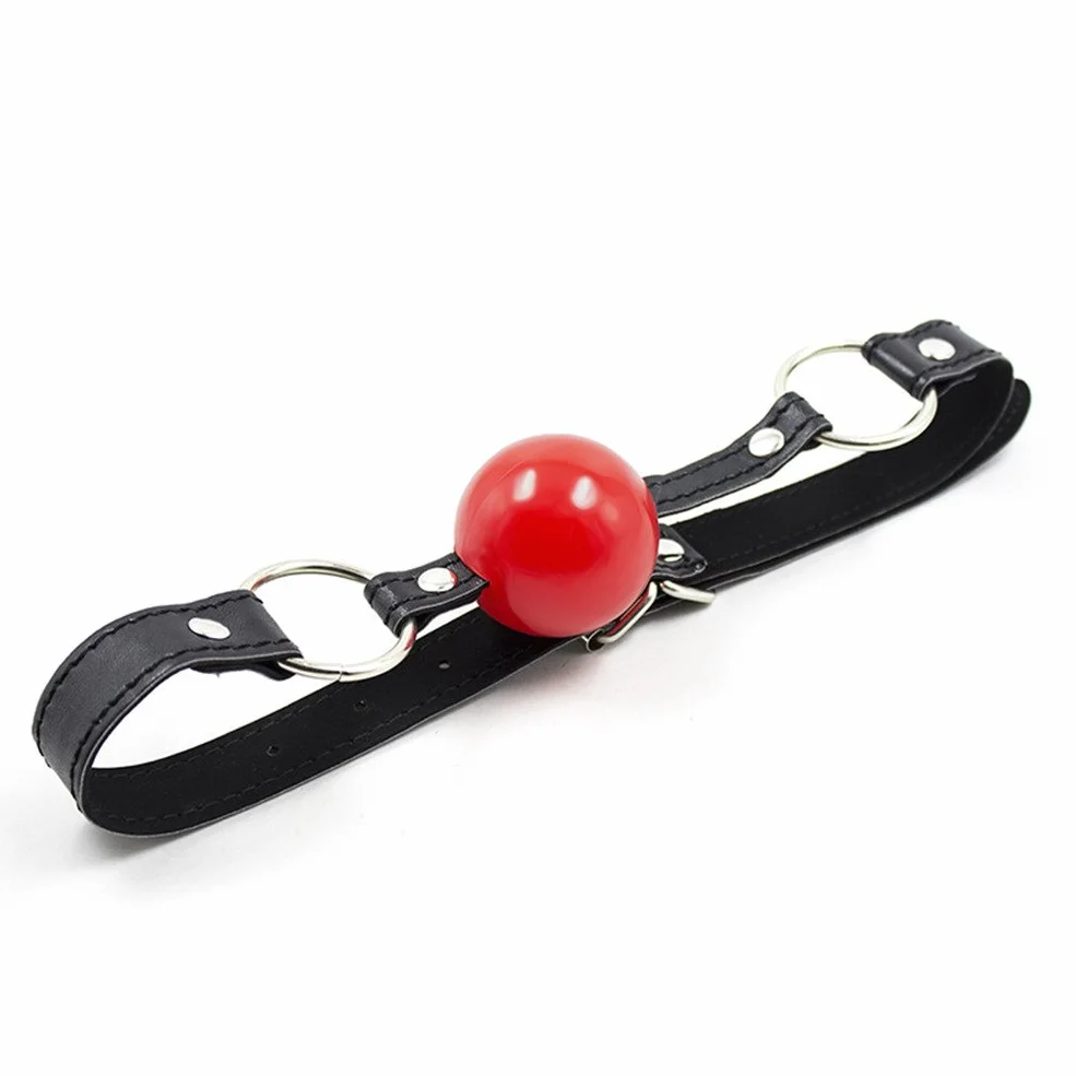 Silicone Knebel regolabile FETISH Ball Gag bocca Sex Spielzeug