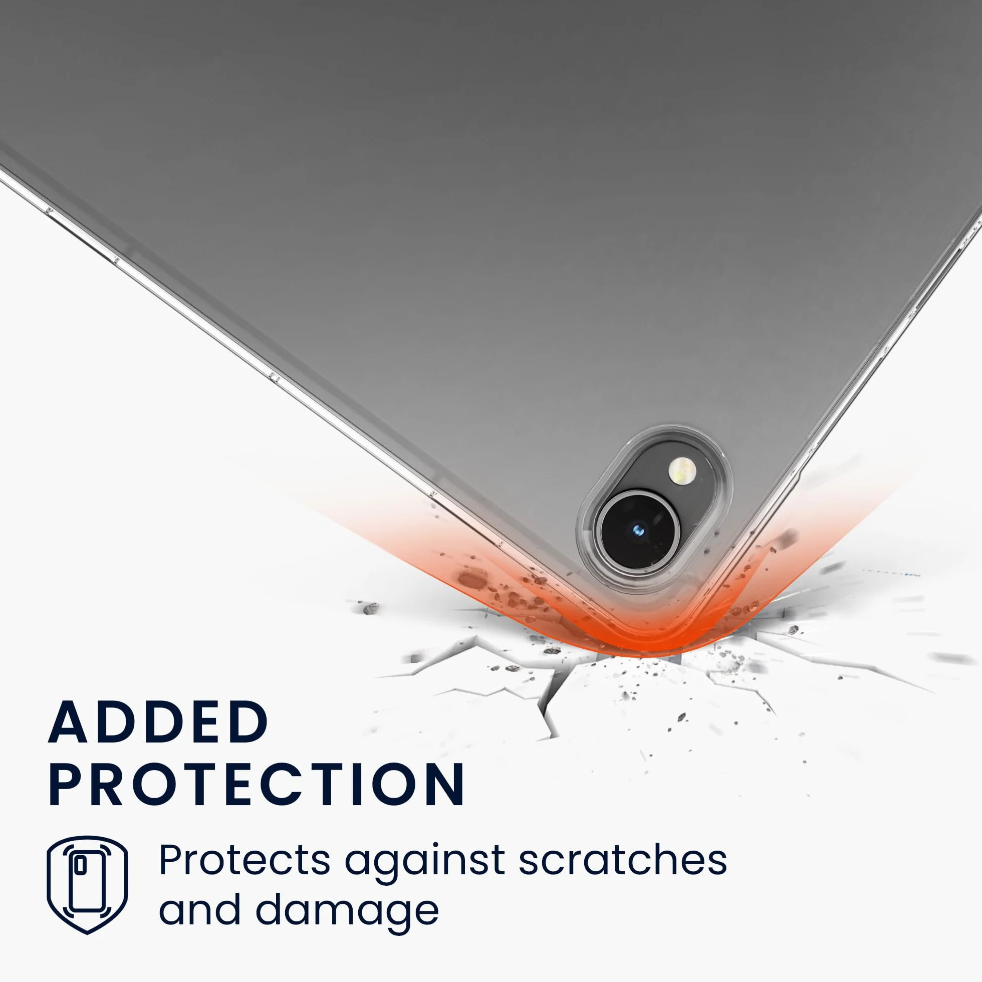 kwmobile Custodia Protettiva Tablet Compatibile con Samsung Galaxy Tab S11 Cover - Cover Trasparente Morbida Silicone Tablet trasparente