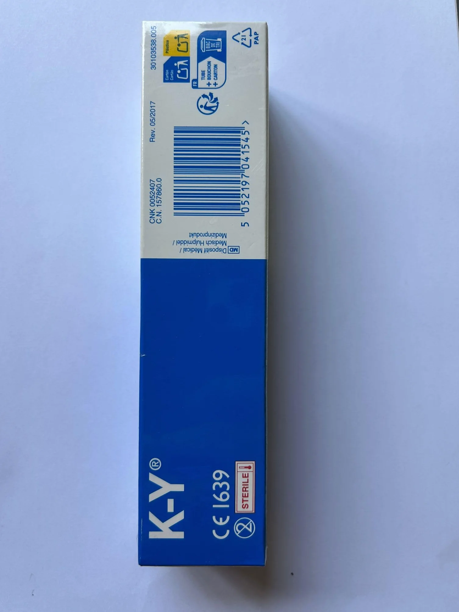 K-Y lubrificante sterile 82g set 3 tubi