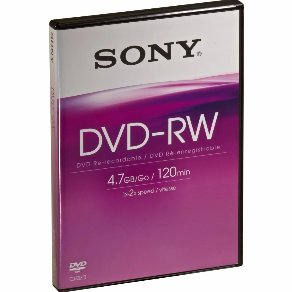 Sony DVD-RW 4.7GB DMW47 - Confezione da 1